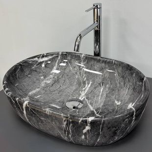 Умивальник (раковина) VBI MODENA S BLACK ONYX накладний