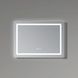 Дзеркало Qtap Mideya (DC-F614) 700х500 з LED-підсвічуванням Touch, з антизапотіванням, димером QT2078NCF07050W