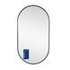 Дзеркало Qtap Scorpio (SC1) з LED-підсвічуванням Touch, з антизапотіванням, з димером, рег. темп. кольору (3000-6500K) Black QTSC500900