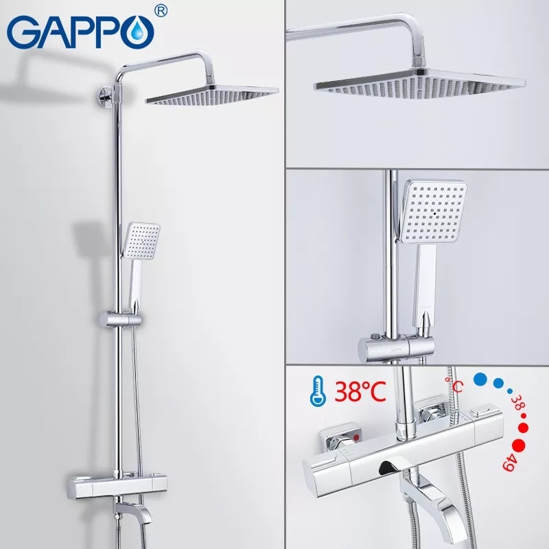 Душова система GAPPO G2491 Хром (1034068)