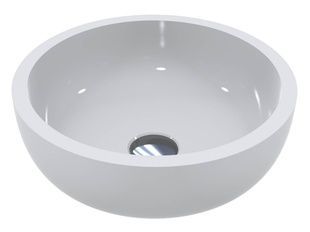 Умивальник (раковина) MIRAGGIO Mark 375 Білий глянцевий (0002677)
