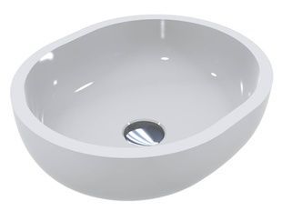 Умивальник (раковина) MIRAGGIO Mark 425 Білий глянцевий (0002682)