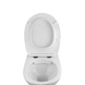 Комплект 4 в 1: Інсталяція GROHE Rapid SL 3 в 1 3884966Q + Унітаз безободковий Kroner Oker WHI533536 RIMLESS з сидінням Slim Duroplast / Soft-close / Quick relase KO533536WHIR (3884966KO533536)