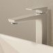 змішувач для умивальника Omnires Parma chrome/white, високий (PM7412CRB)