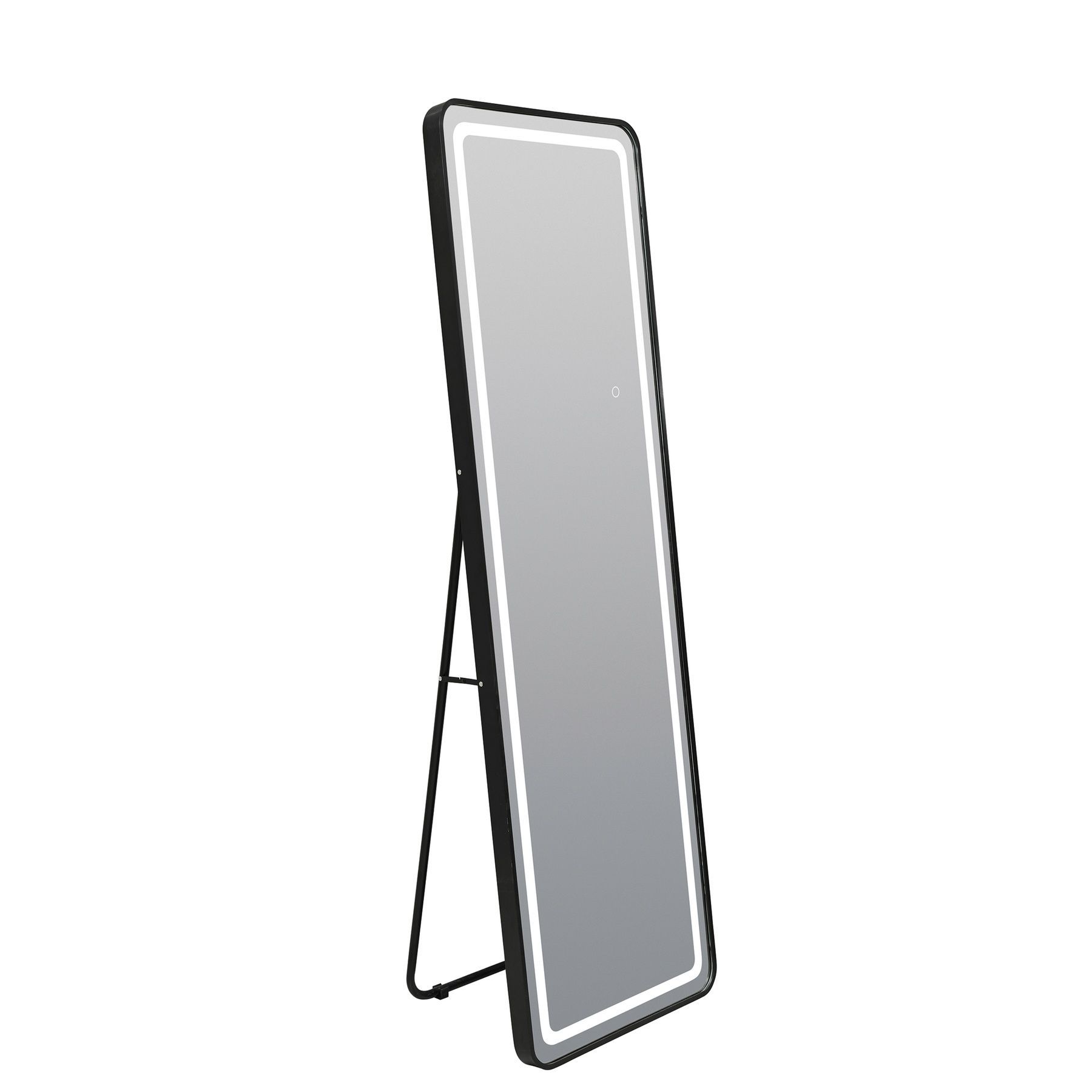 Дзеркало Qtap Gemini 500х1600 з LED-підсвічуванням Touch, з димером, QTGE50160049284