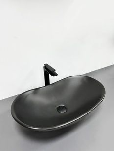 Умивальник (раковина) VBI TURIN BLACK MATT накладний