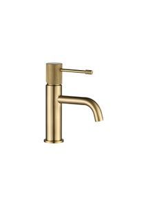 Змішувач для раковини VBI MILANO UNO BRUSHED GOLD низький
