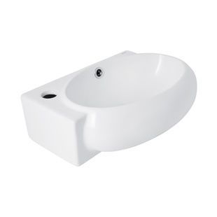 Раковина Qtap Leo 430x285x160 White QT11111008LW