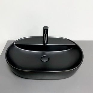 Умивальник (раковина) VBI TERNI BLACK MATT накладний