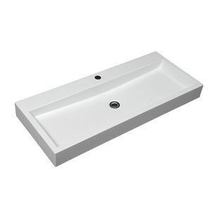 умивальник Omnires Thasos 42x100 white (THASOS1000BP)