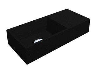 Умивальник (раковина) MIRAGGIO Copper 500 Mirastone Чорний матовий (0002594)