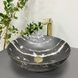 Умивальник (раковина) VBI AMALFI BLACK ONYX MATT накладний