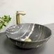Умивальник (раковина) VBI AMALFI BLACK ONYX MATT накладний