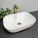 Умивальник (раковина) VBI RAVENNA MARBLE NATURE GLOSSY накладний