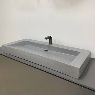 Умивальник (раковина) VBI VIESTE 120 GREY MATT накладний
