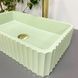 Умивальник (раковина) VBI FLORENTIA LIGHT GREEN MATT накладний