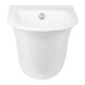 Биде подвесное Qtap Virgo 485х345х365 White QT1855051FW