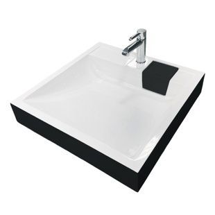 Умивальник Adamant Washer New Black/White Glossy