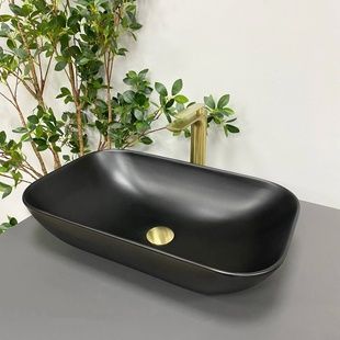 Умивальник (раковина) VBI AVEZZANO BLACK MATT накладний
