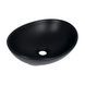 Раковина-чаша Qtap Dove 415x340x140 Matt black QT06116062AMB