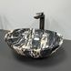 Умивальник (раковина) VBI PARMA BLACK OPAL GLOSSY накладний