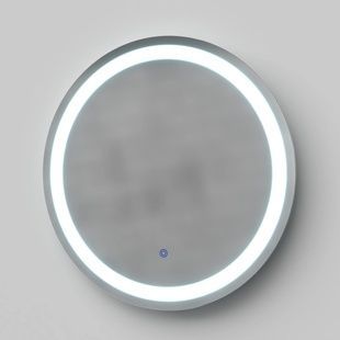 Led 3 Дзеркало 70 піскоструй (Кругле)