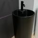 Умивальник (раковина) VBI BOLONIA BLACK MATT підлоговий