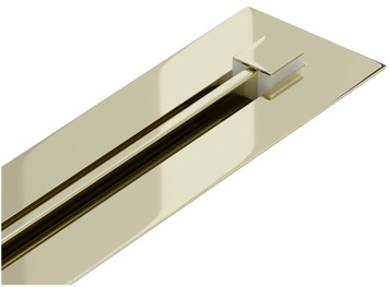 Трап для душу MEXEN FLAT 360° SUPER SLIM GOLD золотий 70 см