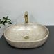 Умивальник (раковина) VBI MODENA S BEIGE STONE MATT накладний