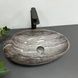 Умивальник (раковина) VBI VICENZA DARK STONE GLOSSY накладний