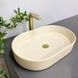 Умивальник (раковина) VBI VERONA 60 BEIGE MATT накладний