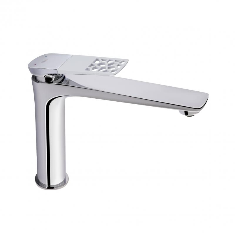 Смеситель для раковины Qtap Vlasta высокий QTVL1028M102C Chrome