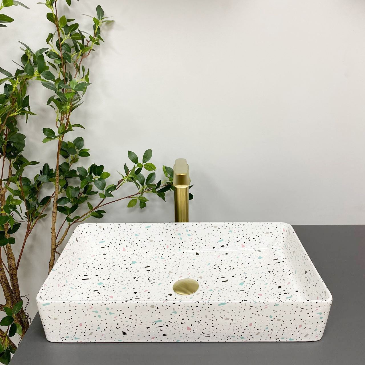 Умивальник (раковина) VBI TRIEST MOSAIC накладний