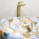 Умивальник (раковина) VBI PARMA MARBLE BLUE накладний