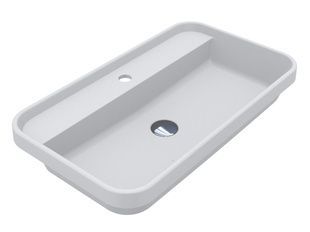 Умивальник (раковина) MIRAGGIO Ocean 700 Mirasoft Білий матовий (8813682)