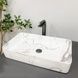 Умивальник (раковина) VBI TRIEST MARBLE накладний
