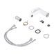 Змішувач для раковини Qtap Jay QTJAY270CRW45551 Chrome/White