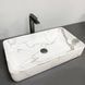 Умивальник (раковина) VBI TRIEST MARBLE накладний