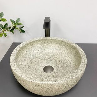 Умивальник (раковина) VBI CORRIDONIA BEIGE STONE MATT накладний