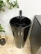 Умивальник (раковина) VBI BOLONIA BLACK GLOSSY підлоговий