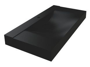 Умивальник (раковина) MIRAGGIO Fly 1000 Mirastone Чорний матовий (8813463)