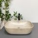 Умивальник (раковина) VBI RAVENNA BEIGE STONE MATT накладний