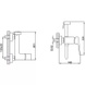 Змішувач із гігієнічним душем FAOP A2009-6