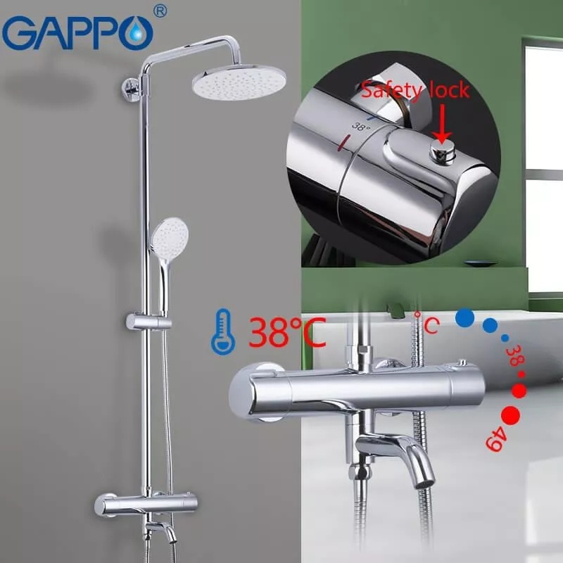 Душова система GAPPO G2490 Хром (1034067)