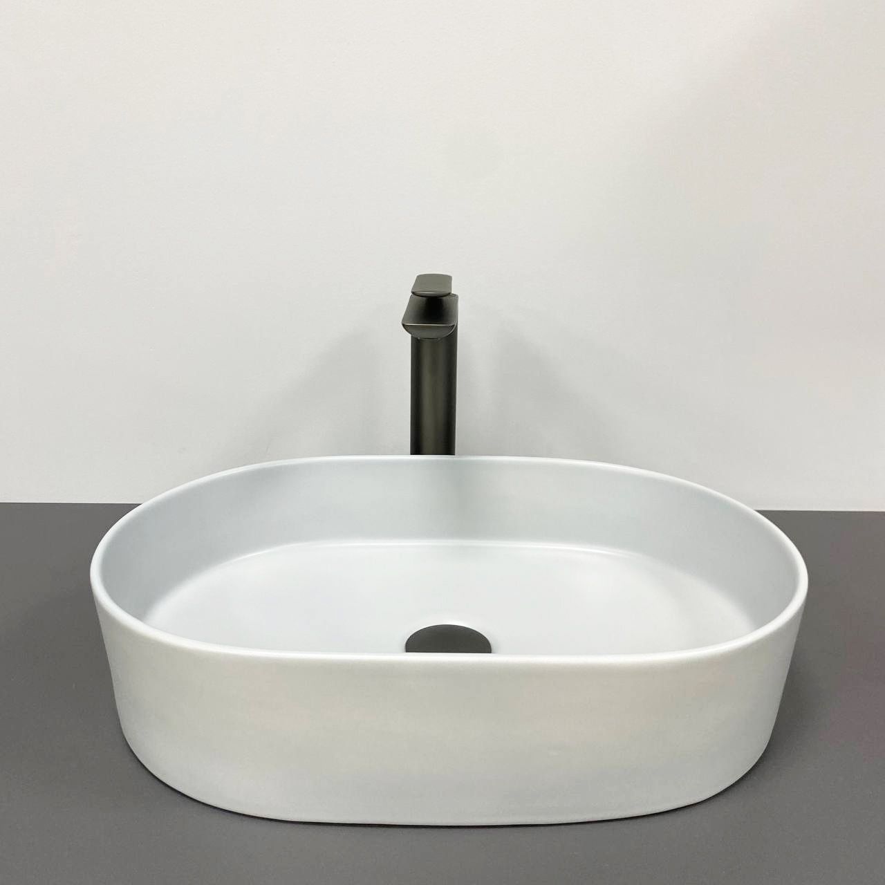 Умивальник (раковина) VBI VERONA 50 GREY MATT накладний
