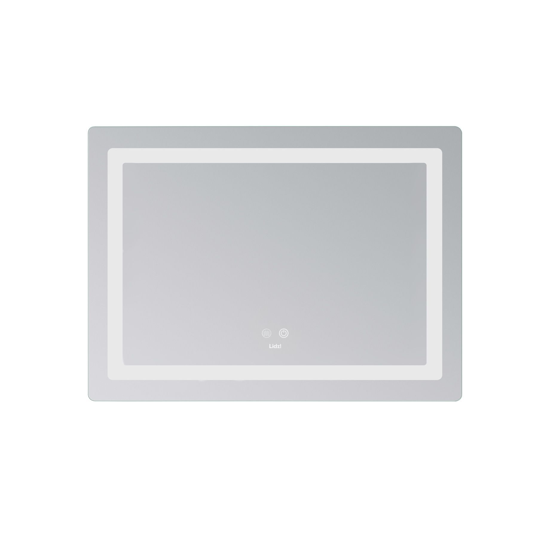 Дзеркало Lidz Kubis (KU2) 700х500 з LED-підсвічуванням Touch, з антизапотіванням, з димером, рег. яскравості LD78LF90448486