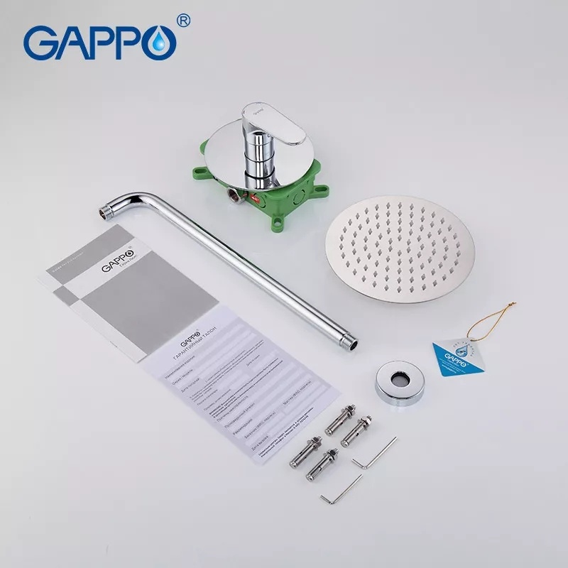 Душова система GAPPO G7101 Хром (1037426)