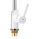 Смеситель для кухни Qtap Grand QTGRAWCR007F Chrome/White