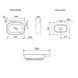 Раковина Qtap Cardinal 565х400х130 White QT0411K177WN